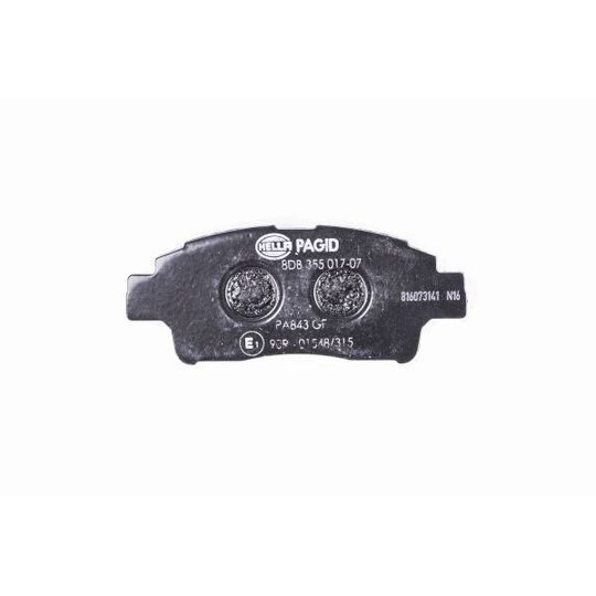 8DB 355 017-071 - Brake Pad Set, disc brake 