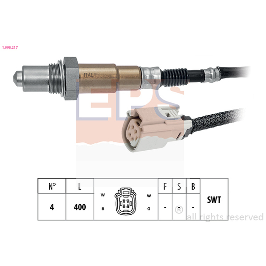 1.998.217 - Lambda Sensor 