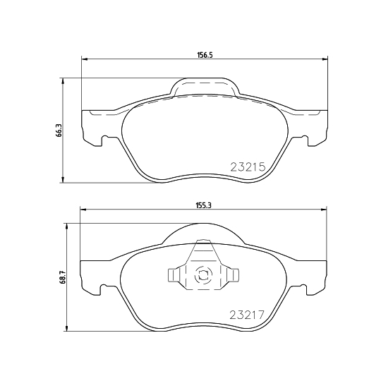 8DB 355 009-091 - Brake Pad Set, disc brake 