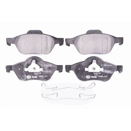 8DB 355 009-091 - Brake Pad Set, disc brake 