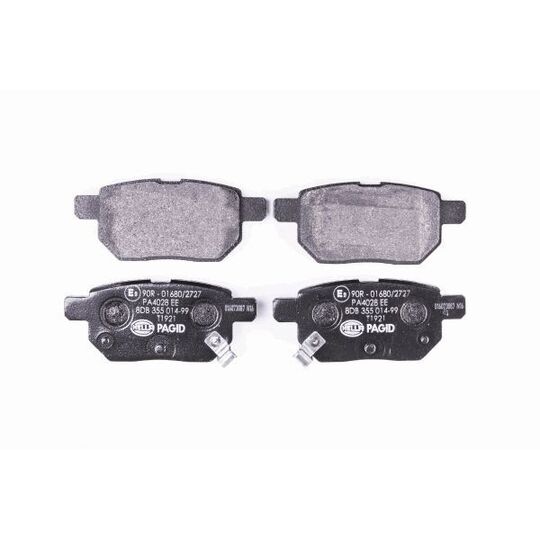 8DB 355 014-991 - Brake Pad Set, disc brake 