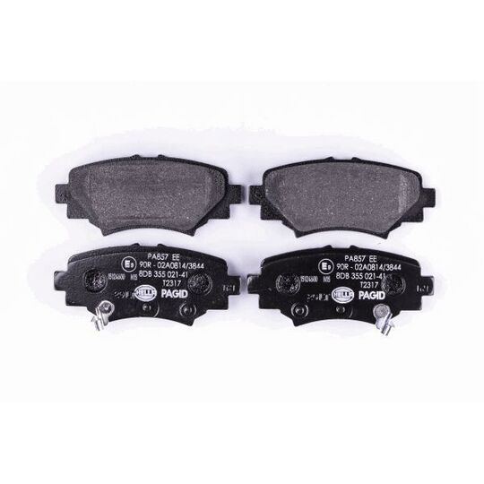 8DB 355 021-411 - Brake Pad Set, disc brake 