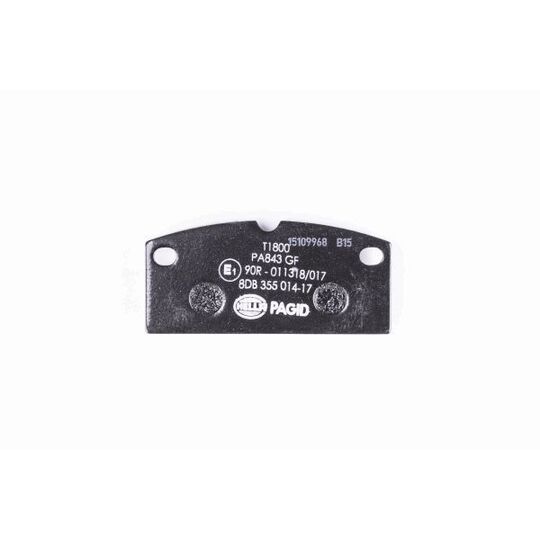 8DB 355 014-171 - Brake Pad Set, disc brake 