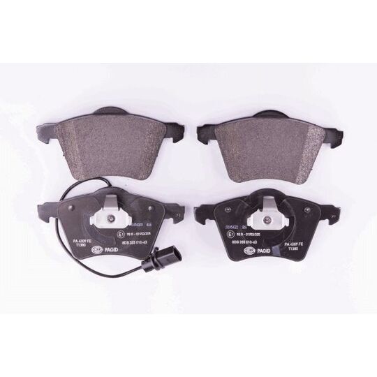 8DB 355 010-631 - Brake Pad Set, disc brake 