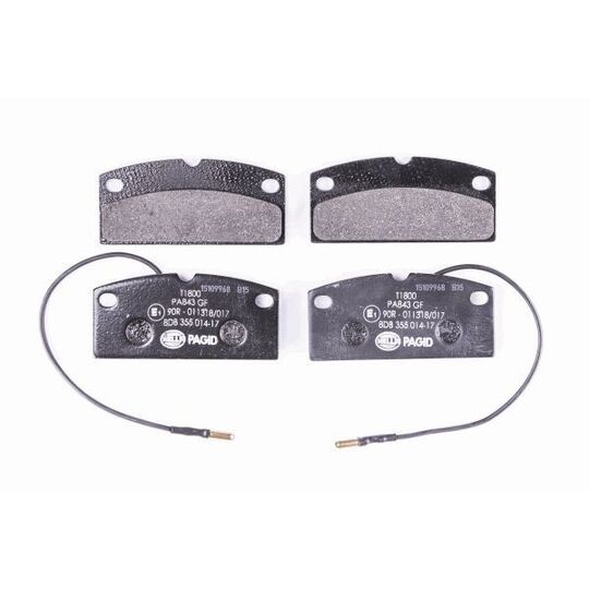 8DB 355 014-171 - Brake Pad Set, disc brake 