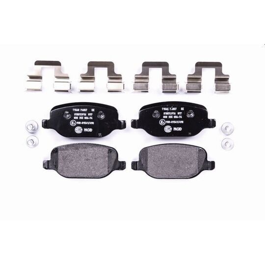 8DB 355 006-741 - Brake Pad Set, disc brake 