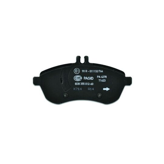 8DB 355 012-601 - Brake Pad Set, disc brake 