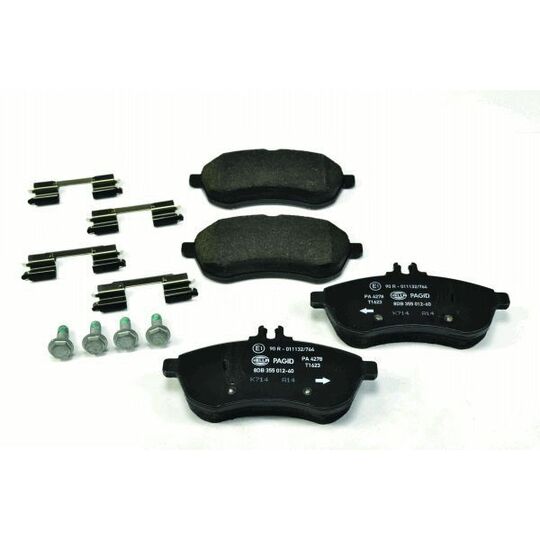 8DB 355 012-601 - Brake Pad Set, disc brake 