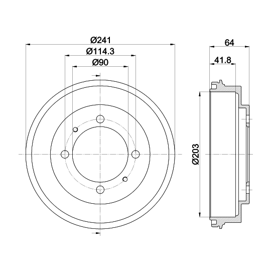 8DT 355 300-841 - Jarrurumpu 