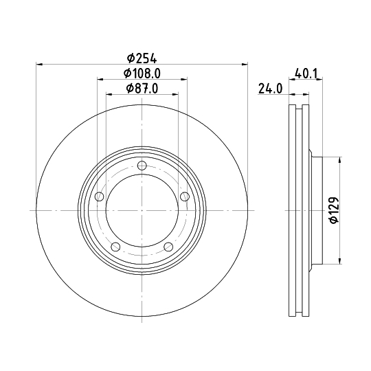 8DD 355 117-381 - Brake Disc 