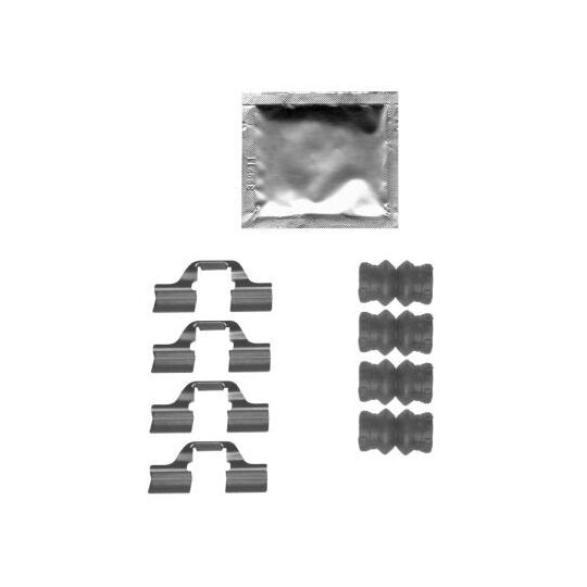 8DZ 355 205-361 - Accessory Kit, disc brake pad 