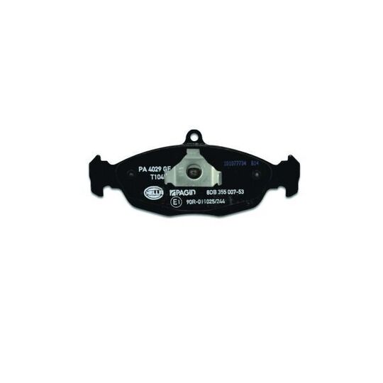 8DB 355 007-531 - Brake Pad Set, disc brake 