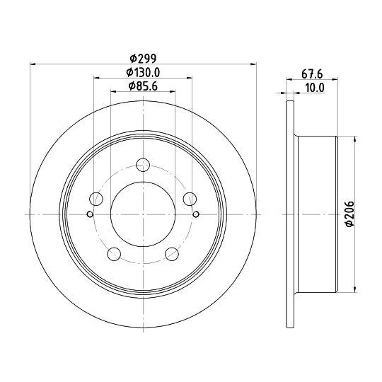 8DD 355 116-341 - Brake Disc 