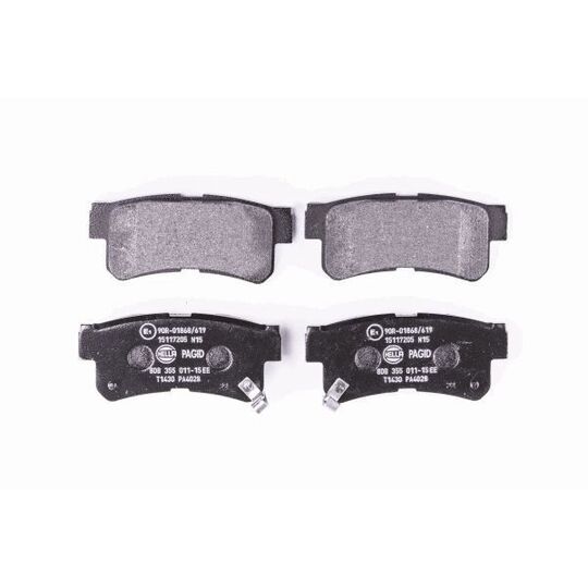 8DB 355 011-151 - Brake Pad Set, disc brake 