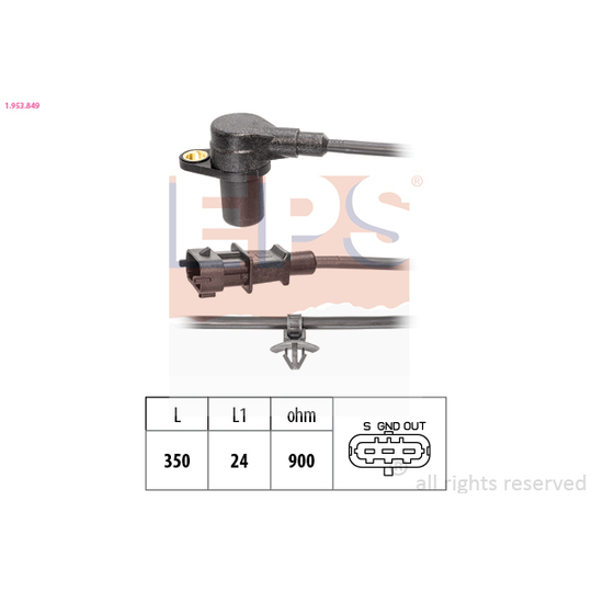 1.953.849 - Sensor, crankshaft pulse 
