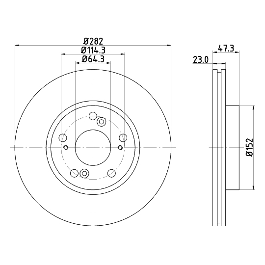 8DD 355 110-631 - Brake Disc 