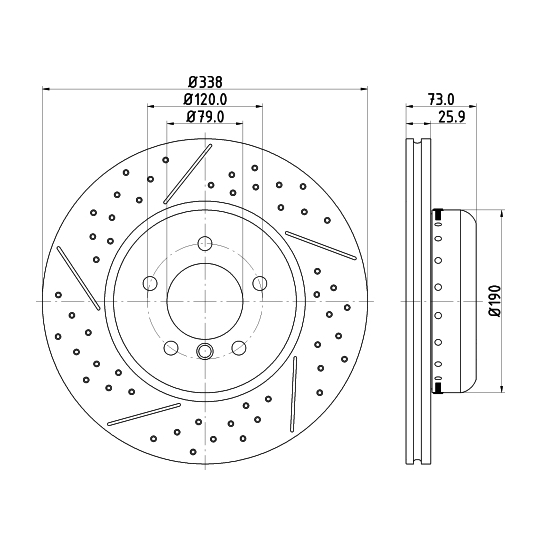 8DD 355 123-041 - Piduriketas 