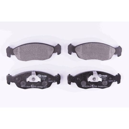 8DB 355 008-291 - Brake Pad Set, disc brake 