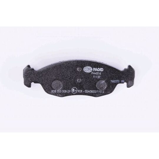 8DB 355 008-291 - Brake Pad Set, disc brake 