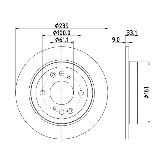 8DD 355 132-061 - Piduriketas 