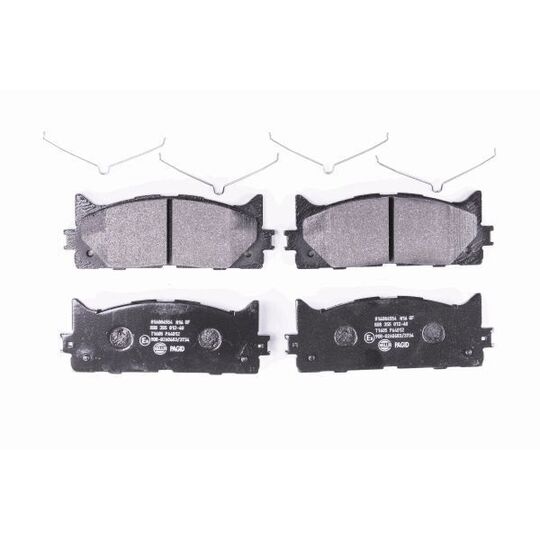 8DB 355 012-401 - Brake Pad Set, disc brake 