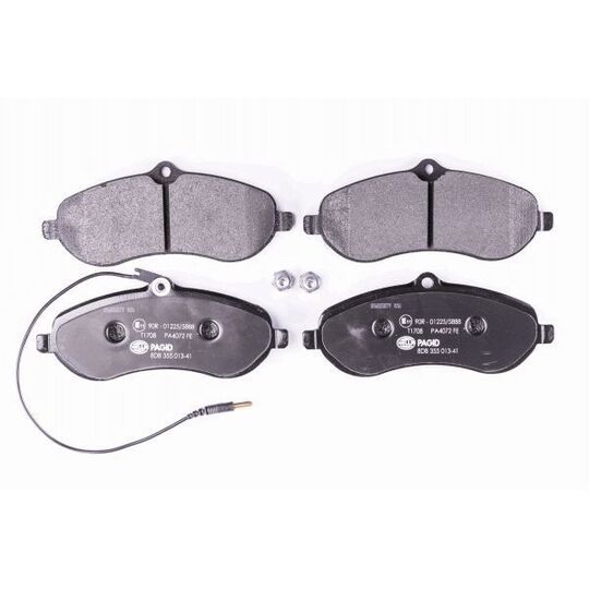 8DB 355 013-411 - Brake Pad Set, disc brake 