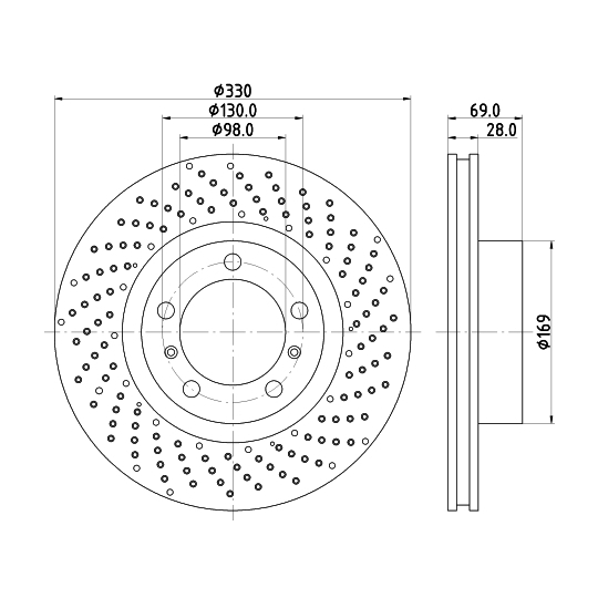 8DD 355 125-031 - Piduriketas 