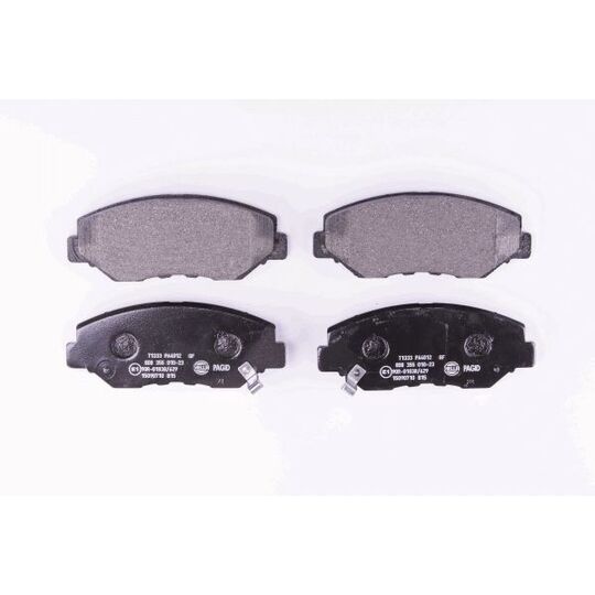 8DB 355 010-231 - Brake Pad Set, disc brake 