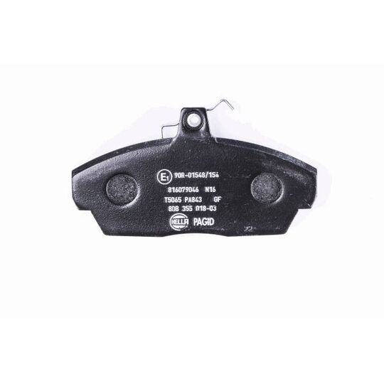 8DB 355 018-031 - Brake Pad Set, disc brake 