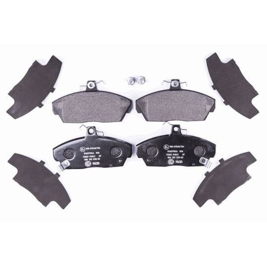 8DB 355 018-031 - Brake Pad Set, disc brake 