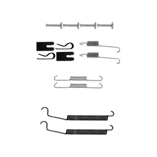 8DZ 355 200-911 - Accessory Kit, brake shoes 