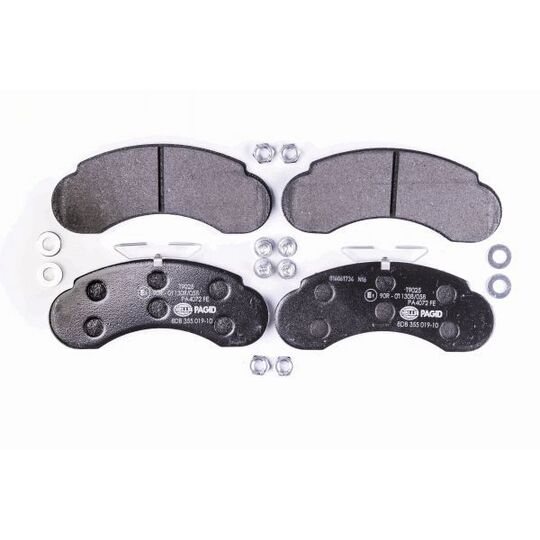 8DB 355 019-101 - Brake Pad Set, disc brake 