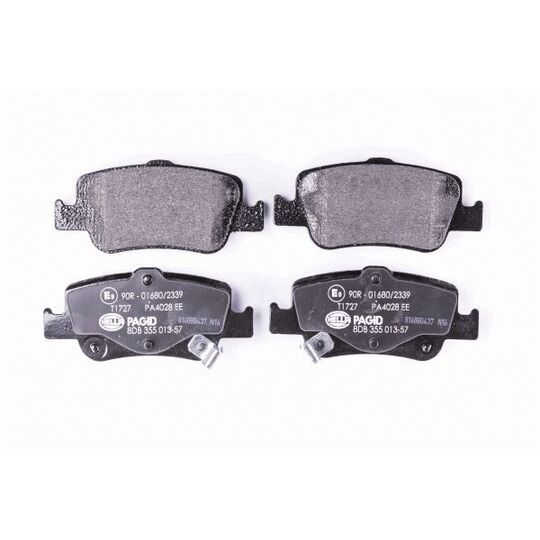 8DB 355 013-571 - Brake Pad Set, disc brake 