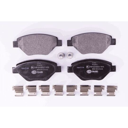 8DB 355 010-551 - Brake Pad Set, disc brake 