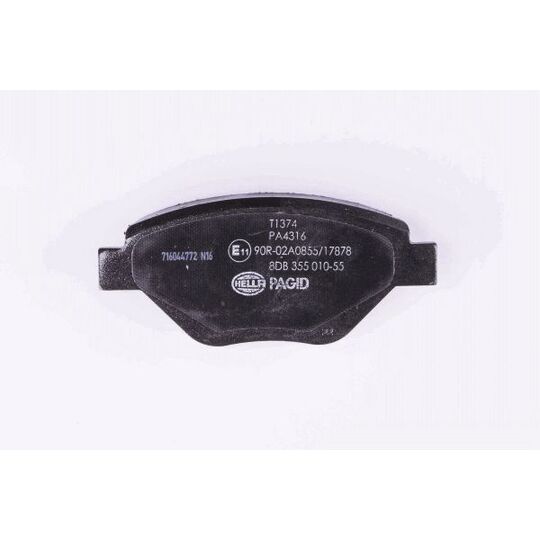 8DB 355 010-551 - Brake Pad Set, disc brake 