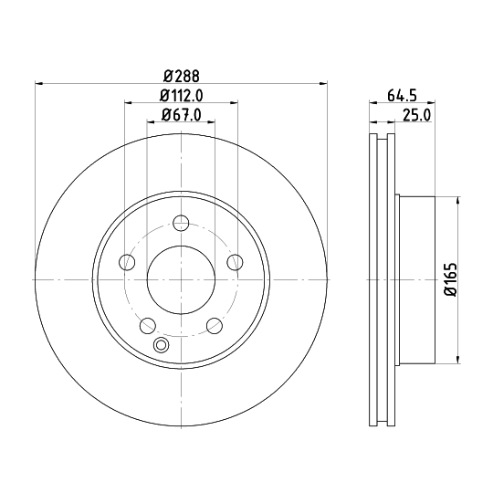 8DD 355 113-861 - Brake Disc 