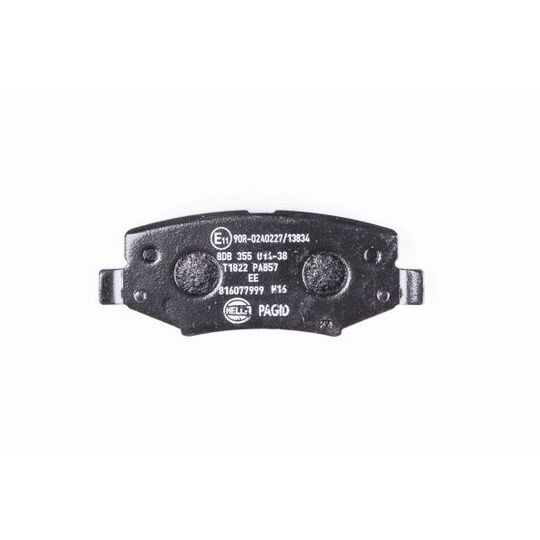 8DB 355 014-381 - Brake Pad Set, disc brake 