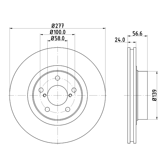 8DD 355 129-421 - Brake Disc 