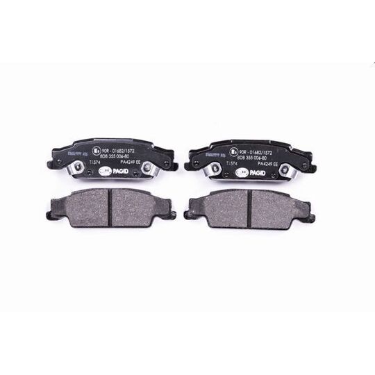 8DB 355 006-801 - Brake Pad Set, disc brake 