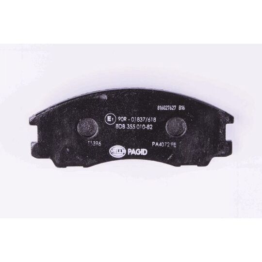 8DB 355 010-821 - Brake Pad Set, disc brake 