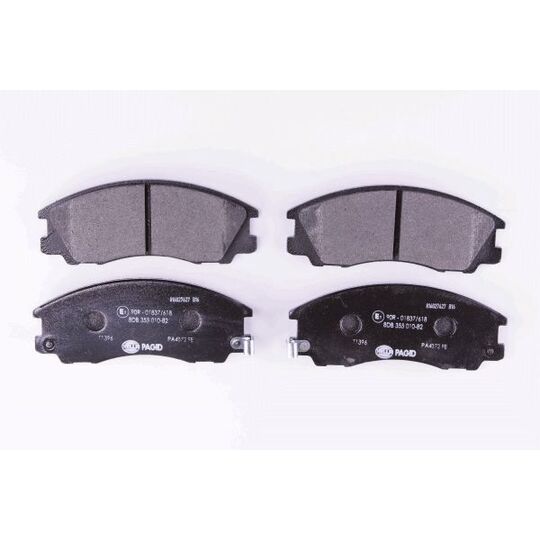 8DB 355 010-821 - Brake Pad Set, disc brake 