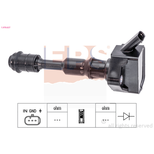 1.970.637 - Ignition coil 