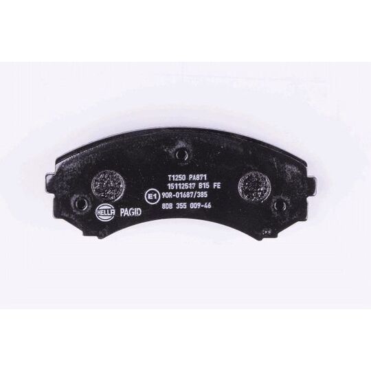 8DB 355 009-461 - Brake Pad Set, disc brake 