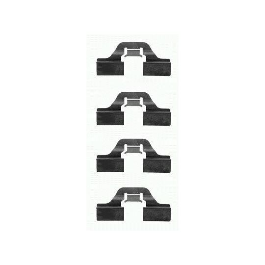 8DZ 355 202-621 - Accessory Kit, disc brake pad 