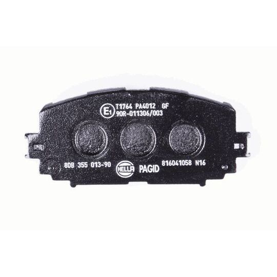 8DB 355 013-901 - Brake Pad Set, disc brake 