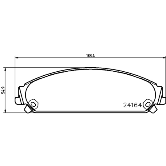 8DB 355 011-891 - Piduriklotsi komplekt,ketaspidur 