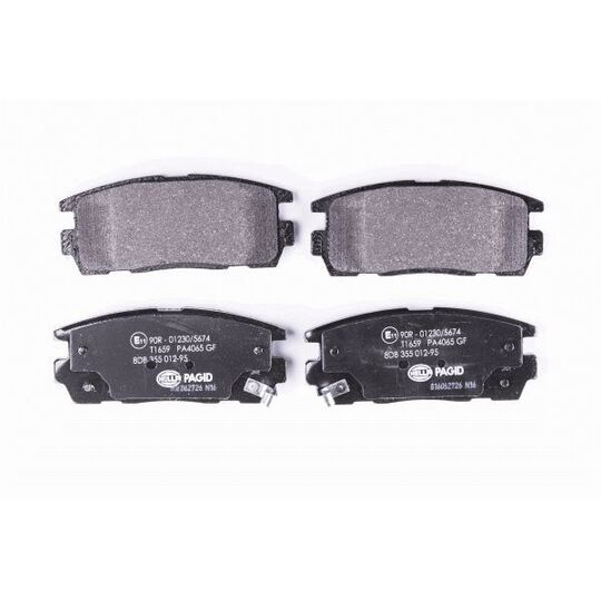 8DB 355 012-951 - Brake Pad Set, disc brake 