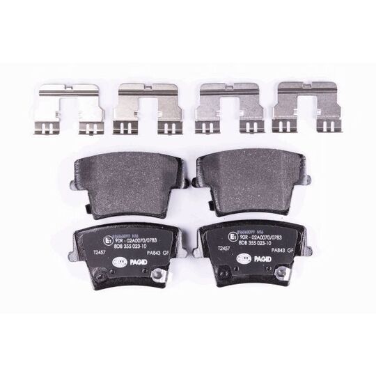 8DB 355 023-101 - Brake Pad Set, disc brake 