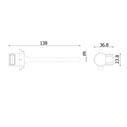 CRTX 4 000S - Level Control Switch, coolant level indicator 