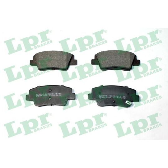 05P2361 - Brake Pad Set, disc brake 